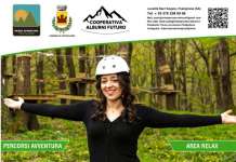 Divertimento con i giochi all’aria aperta sospesi tra gli alberi, apre Parco Avventura Postiglione