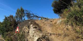 Incendio Masso della Signora, sopralluogo dell’assessore Natella