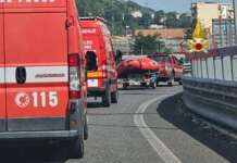 Mezzo a fuoco sull’autostrada: i ringraziamenti ai soccorsi