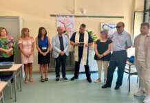 FOTO/ San Lorenzo Maggiore, intitolata l’aula Stem al compianto Valentino Ferrara