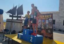 FOTO/ Kronos Triathlon Team, Domenico Rosa bronzo all”Aquathlon’ di Giovinazzo