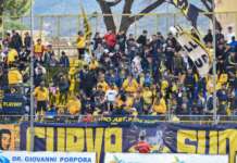 Giugliano-Siracusa e Juve Stabia-Palermo: divieto per i tifosi siciliani in Campania