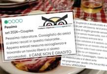 Recensione negativa su tripadvisor: la risposta di un ristoratore sannita è memorabile