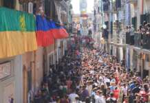 Divieto di vendita di bottiglie per la “Ballata dei Gigli” a Barra