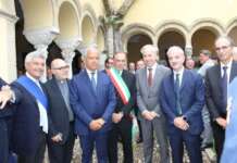 FOTO/ Il ministro Piantedosi rende omaggio alla Via Appia, patrimonio Unesco