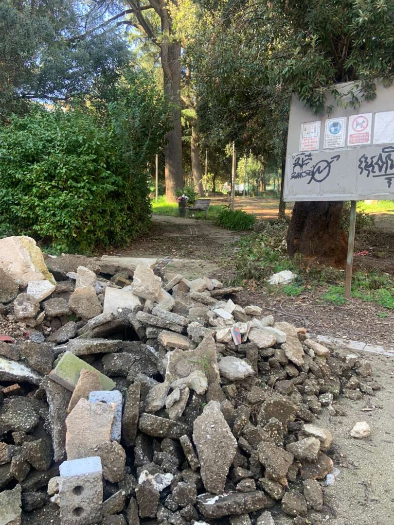 Danni al Parco Mascagna, i residenti: “È tempo di un’educazione civica concreta e partecipata”
