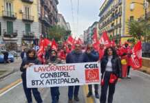 FOTO/ Nella marcia dei 30mila su Napoli anche la vertenza Irpinia