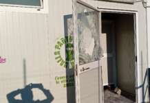 VIDEO/ Capua, vandalizzato il casotto Air Campania: furto di pc e distruzione di un mosaico