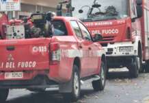 Bomba d’acqua si abbatte sul Sannio: un fulmine mette a fuoco un’autovettura