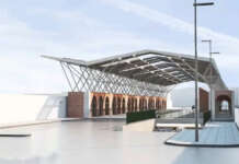 Battipaglia, proseguono lavori per il mercato coperto a Sant’Anna: sopralluogo del sindaco