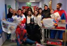 Solidarietà, Spiderman e Batman donano giochi ai pazienti dell’ospedale di Battipaglia