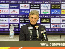 Benevento, Auteri indica la via: “Bisogna essere più cattivi, siamo forti e lo dobbiamo dimostrare”