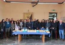 San Lorenzello, festa di pensionamento del dipendente comunale Antonio De Vincentis