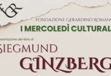 Fondazione ‘Romano’, mercoledì 26 conversazione con Siegmund Ginzberg