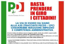 Via di esodo da Siano alla A30, l’ira dei componenti del Pd di Castel San Giorgio: “Basta prendere in giro i cittadini”