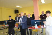FOTO/ Fondi PNRR: all’Istituto Rampone nuovo laboratorio informatico