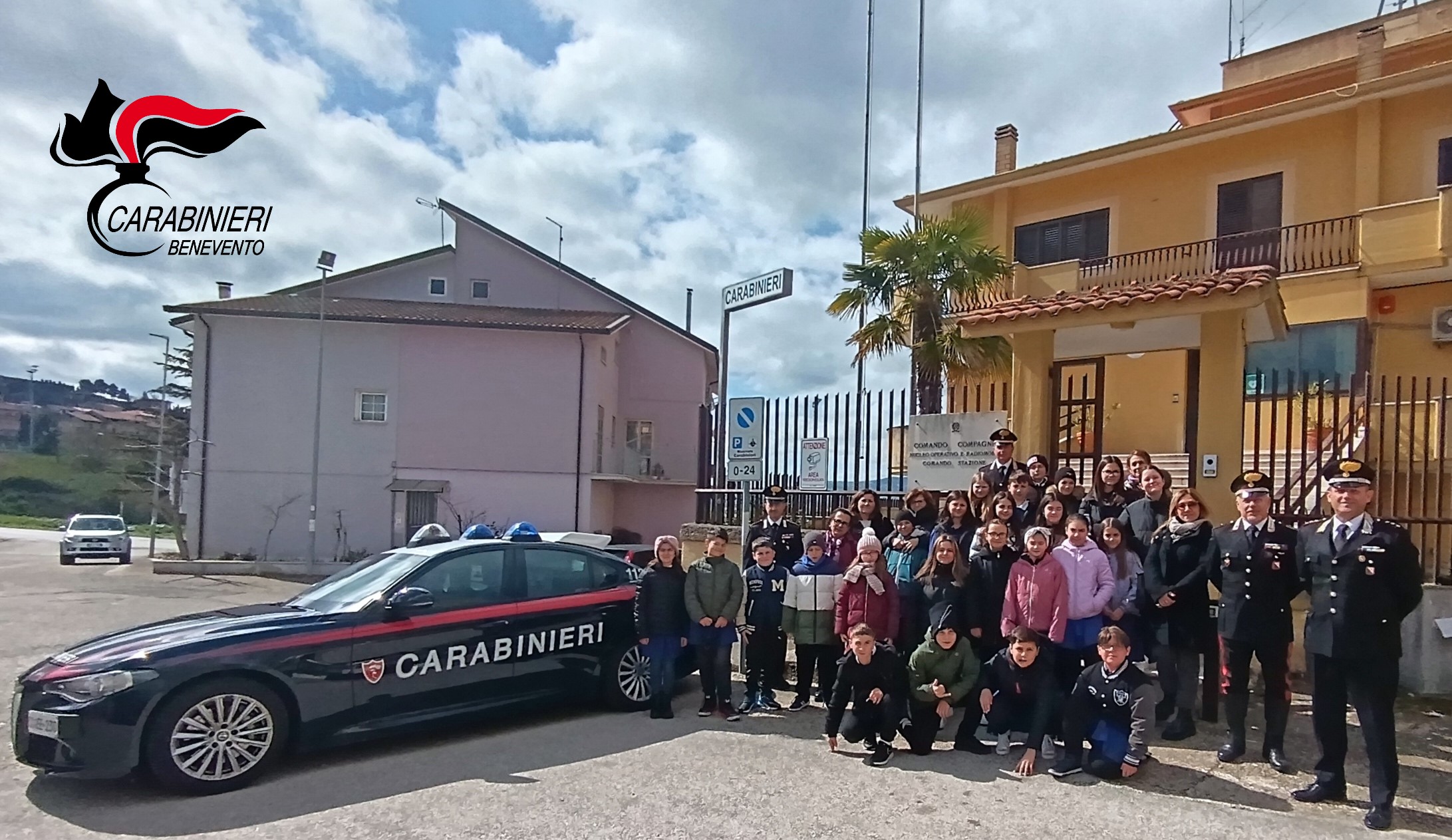 FOTO Fortore da Anteprima24.it FOTO Fortore la scuola va a casa dei carabinieri | incontri a San Bartolomeo San Giorgio e San Marco