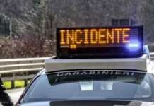 Incidente in galleria sulla statale: 58enne ferito