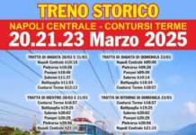 Contursi Terme, dal 21 al 23 marzo il viaggio sul treno storico delle Ferrovie dello Stato