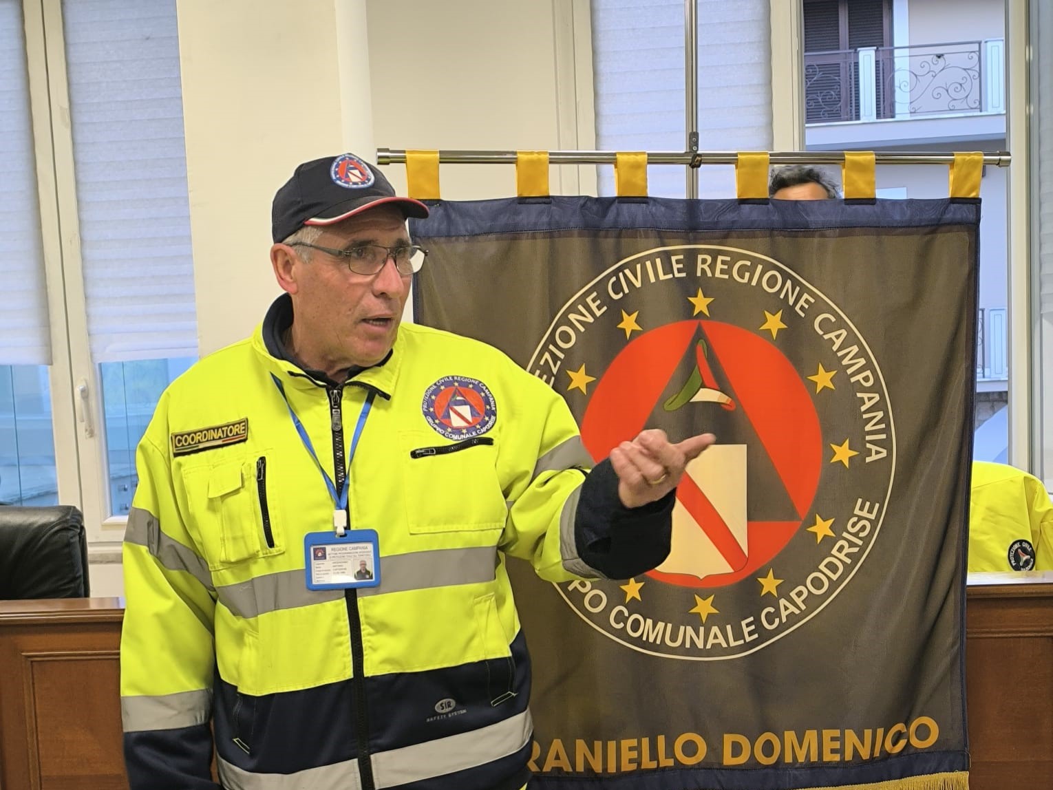 Antonio Argenziano è il nuovo coordinatore della Protezione civile di Capodrise Antonio Argenziano è il nuovo coordinatore della Protezione civile di Capodrise