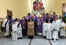 FOTO/ Santa Maria di Costantinopoli, Santa Messa per l’ammissione al percorso per il Diaconato Permanente