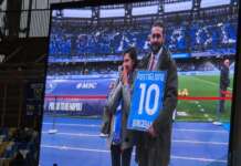 FOTO/ Il tributo del Napoli a un figlio che non c’è più: maglia dedicata a Fabio Postiglione