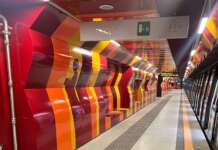 FOTO/ Centro Direzionale, apre stazione linea 1 metrò di Napoli
