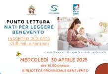 ‘Nati per Leggere Benevento’: nuovo appuntamento dedicato alle famiglie in attesa ai bimbi 0-18 mesi