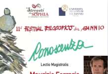 Festival Filosofico del Sannio, lectio magistralis di Maurizio Ferraris