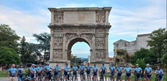 pedalando sulle colline beneventane
