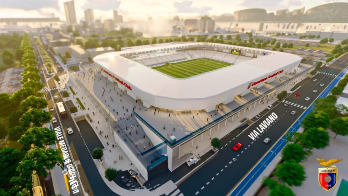 Casertana, frenata stadio: rinviata la presentazione del nuovo progetto