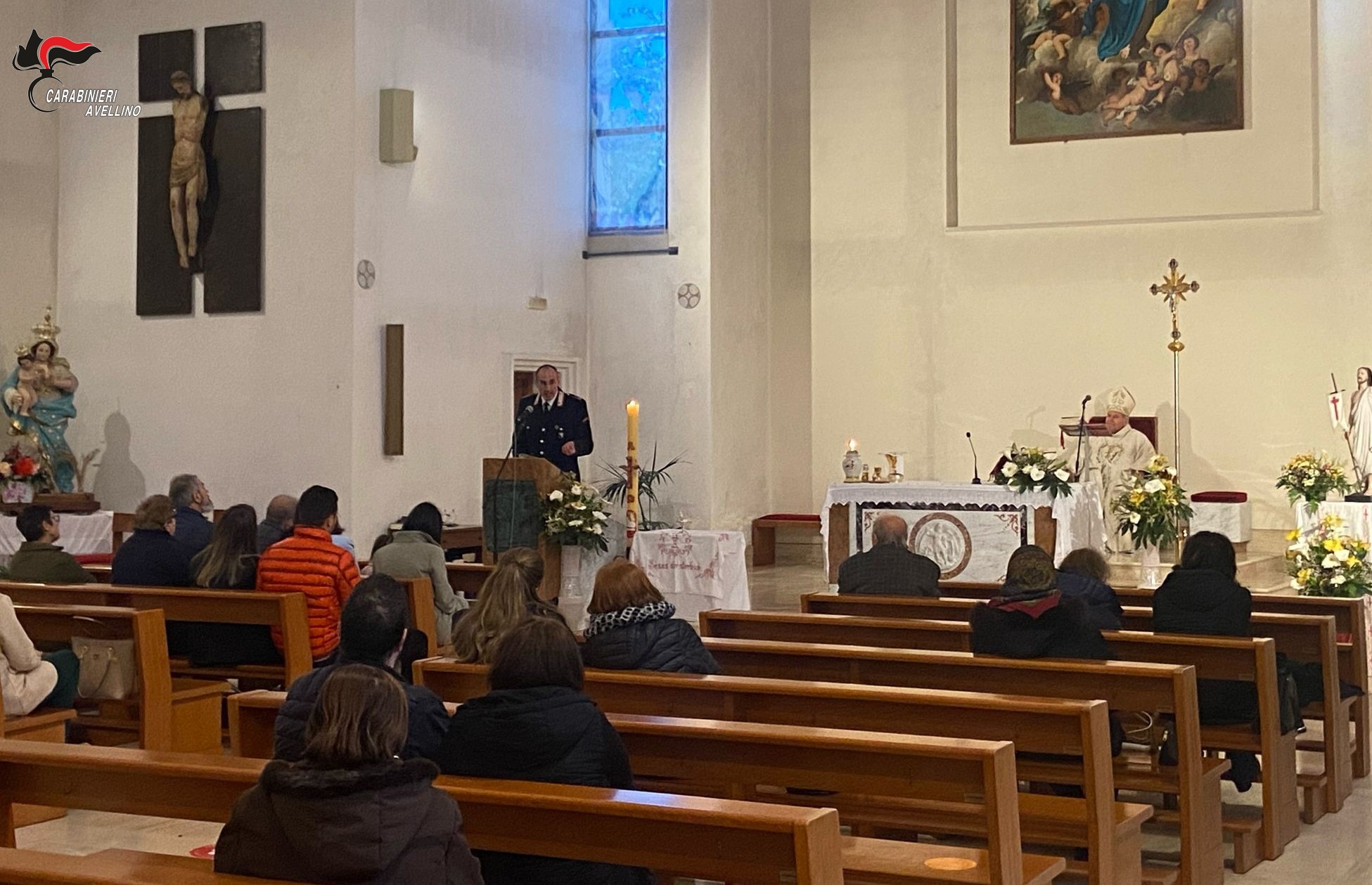 Truffe agli anziani, continua la campagna dei Carabinieri in Chiesa Truffe agli anziani, continua la campagna dei Carabinieri in Chiesa