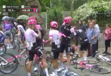 Giro d’Italia, maxi caduta nel Baianese: tappa neutralizzata e ritiri