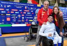 Accademia Olimpica Beneventana, grande prova ai Campionati italiani Paralimpici di scherma