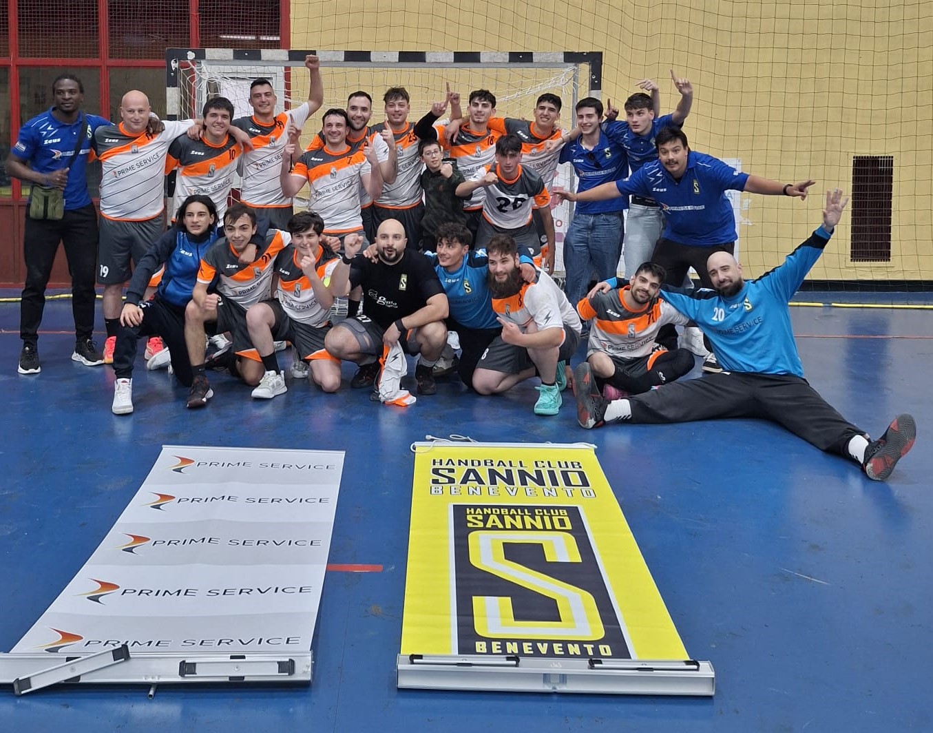 h c sannio si prende anche il derby di ritorno e si laurea campione d area