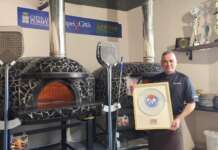 Gaetano Contaldo sul podio al Campionato Mondiale della Pizza