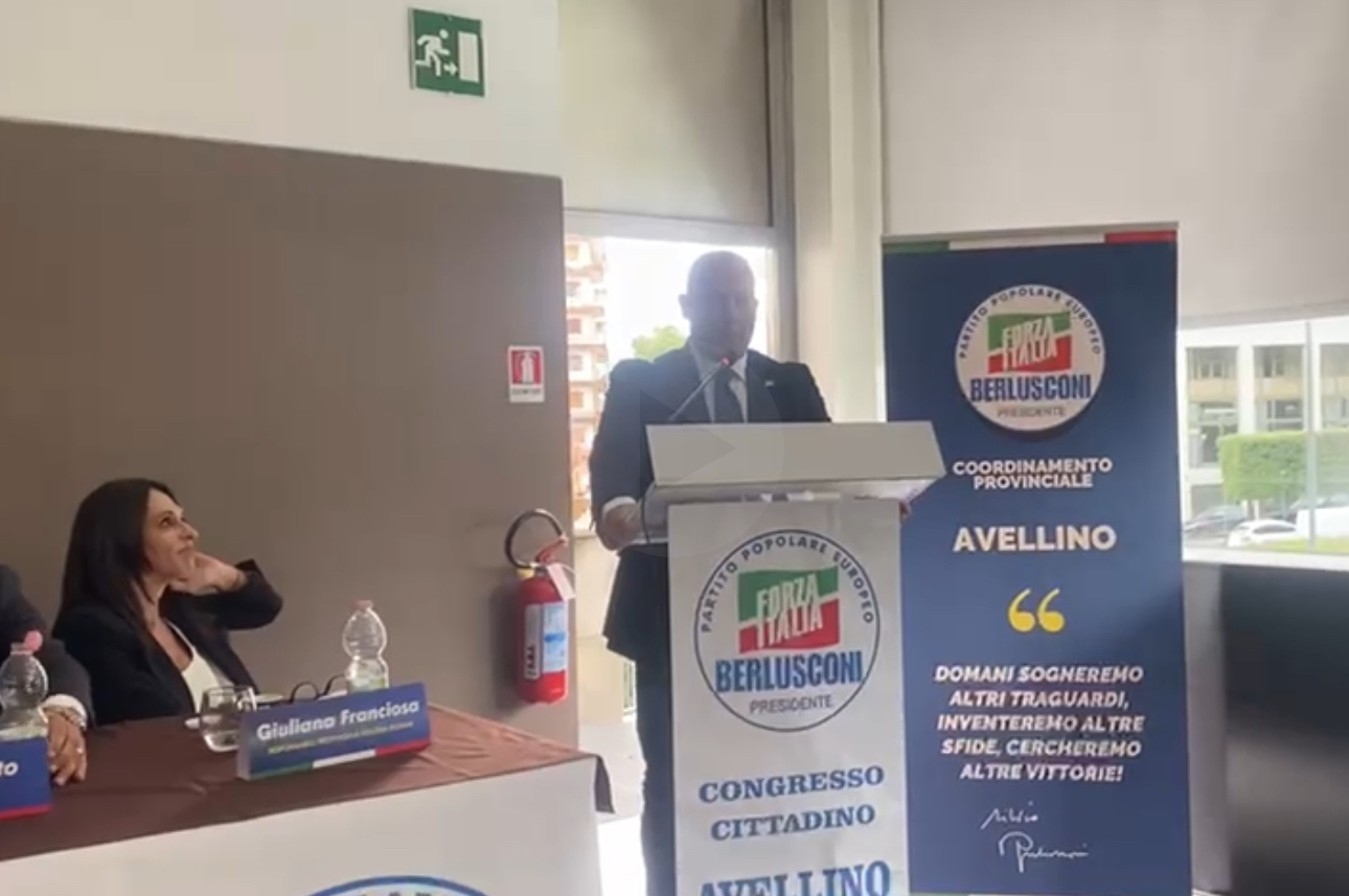 Gerardo Melillo è il nuovo segretario cittadino di Forza Italia ad Avellino Gerardo Melillo è il nuovo segretario cittadino di Forza Italia ad Avellino