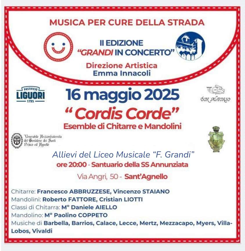 La rassegna solidale ‘Musica per cure della strada’ fa tappa a Sant’Agnello La rassegna solidale ‘Musica per cure della strada’ fa tappa a Sant’Agnello