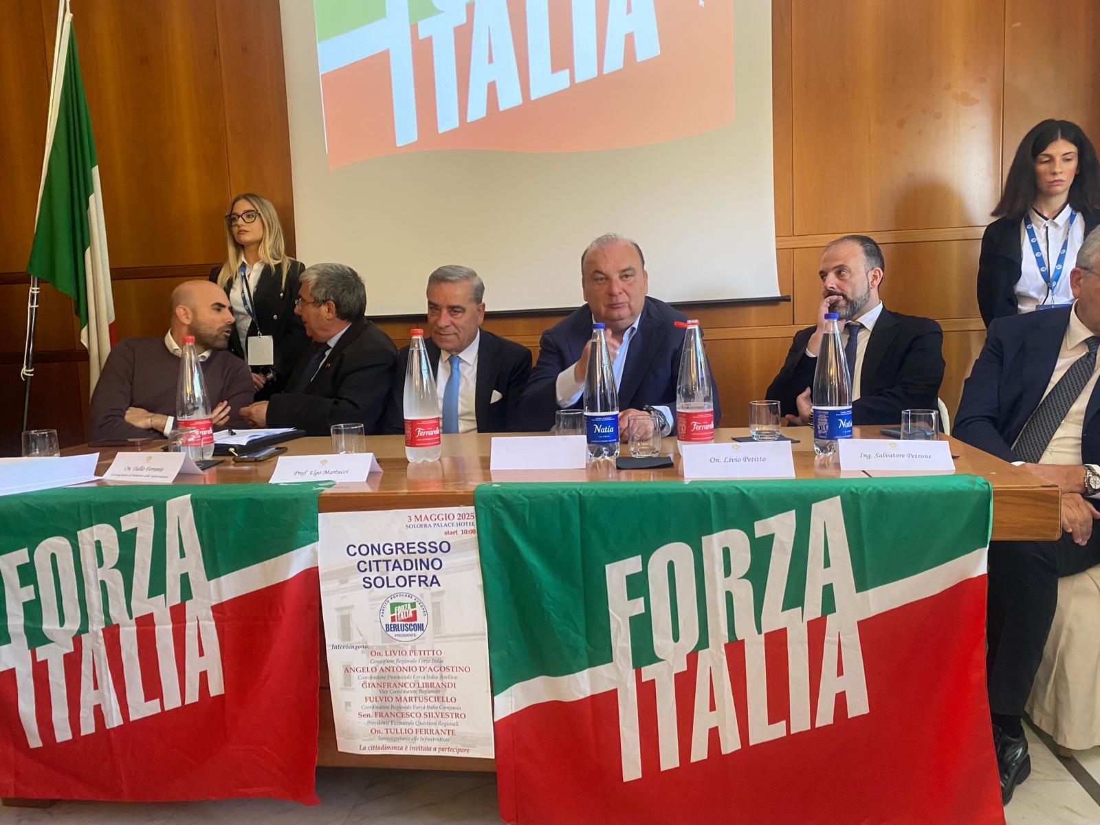 Forza Italia al Congresso cittadino di Ariano Irpino Forza Italia al Congresso cittadino di Ariano Irpino