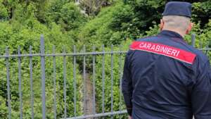 acque rosse nel torrente accertamenti da parte dei carabinieri