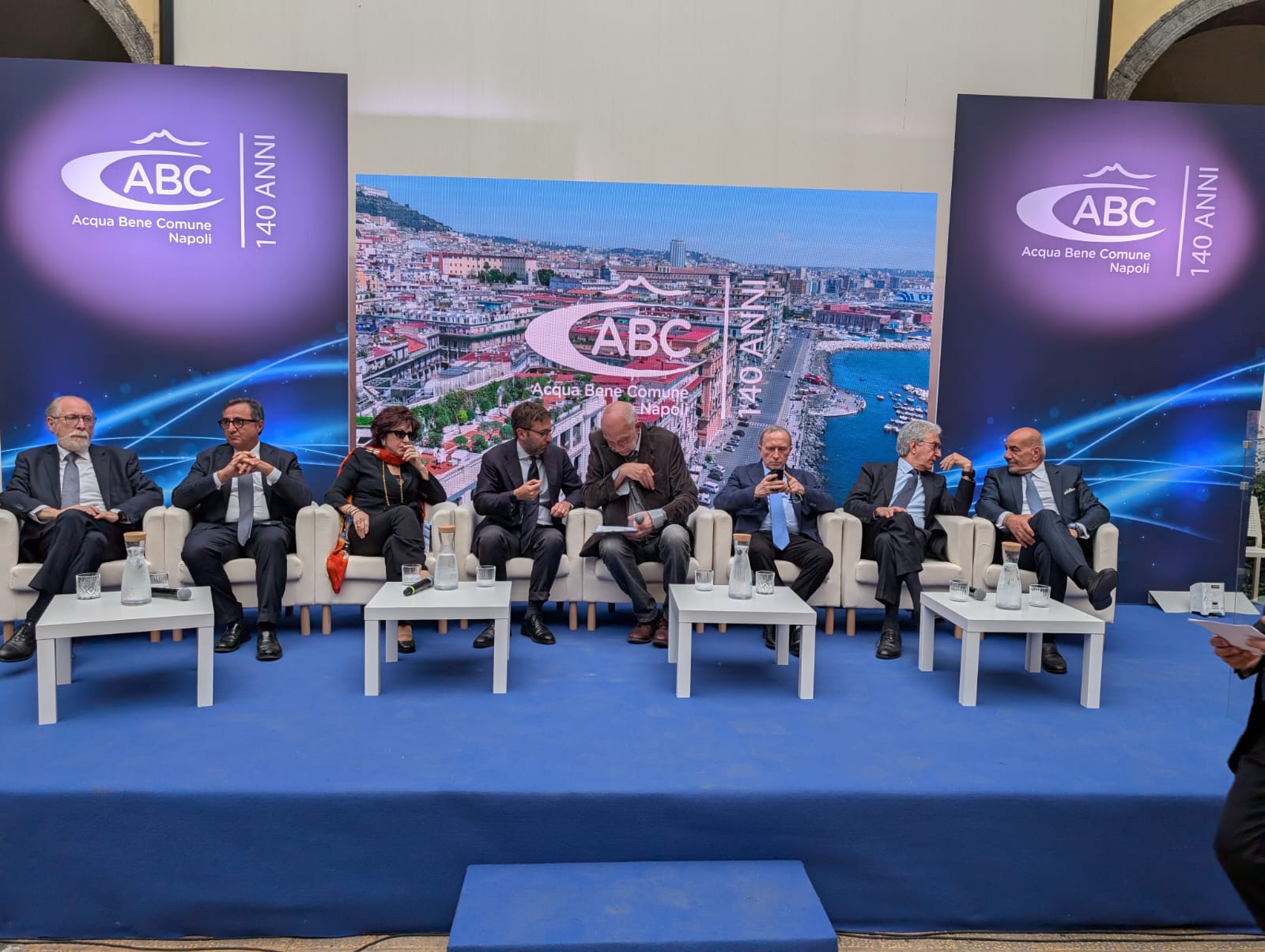 Acquedotto di Napoli, celebrati da Abc i 140 anni con una giornata di dibattiti sul servizio idrico Acquedotto di Napoli, celebrati da Abc i 140 anni con una giornata di dibattiti sul servizio idrico