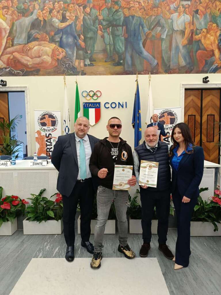 Alessandro Pepe premiato a Roma per gli 80 anni della Libertas Alessandro Pepe premiato a Roma per gli 80 anni della Libertas