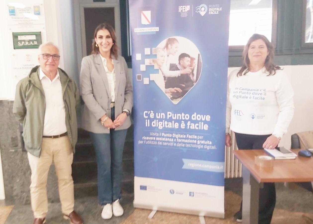 comune di baronissi la sindaca anna petta attivato il punto digitale facile