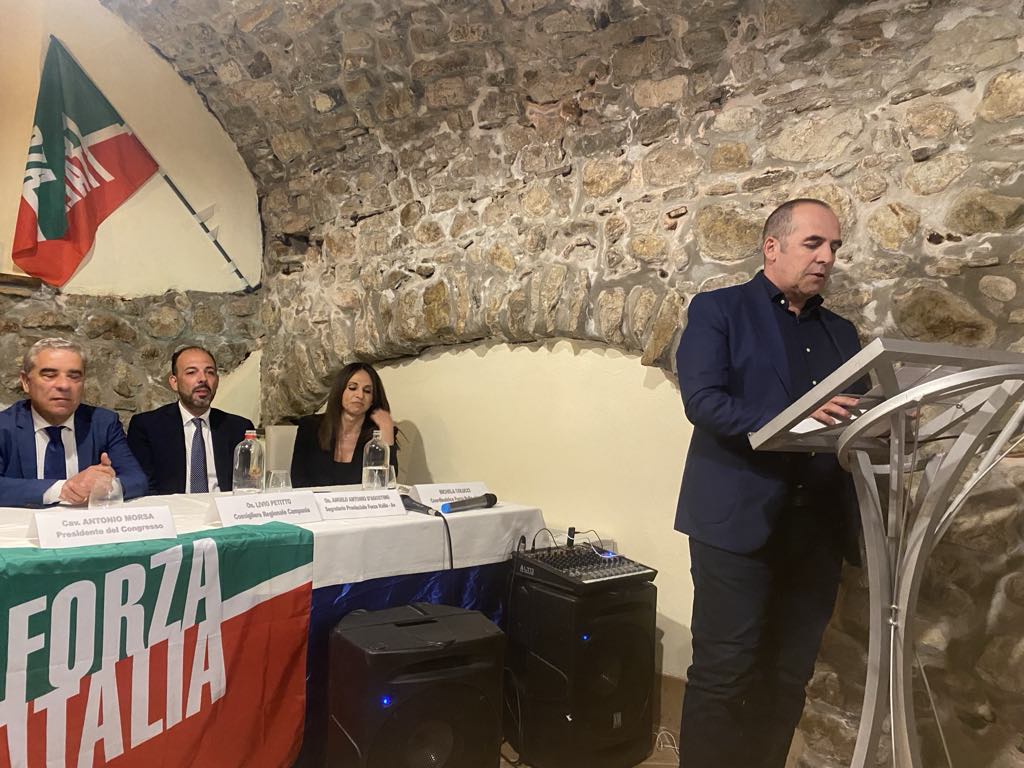 Forza Italia: Congresso cittadino a Paternopoli, eletto il nuovo direttivo Forza Italia: Congresso cittadino a Paternopoli, eletto il nuovo direttivo
