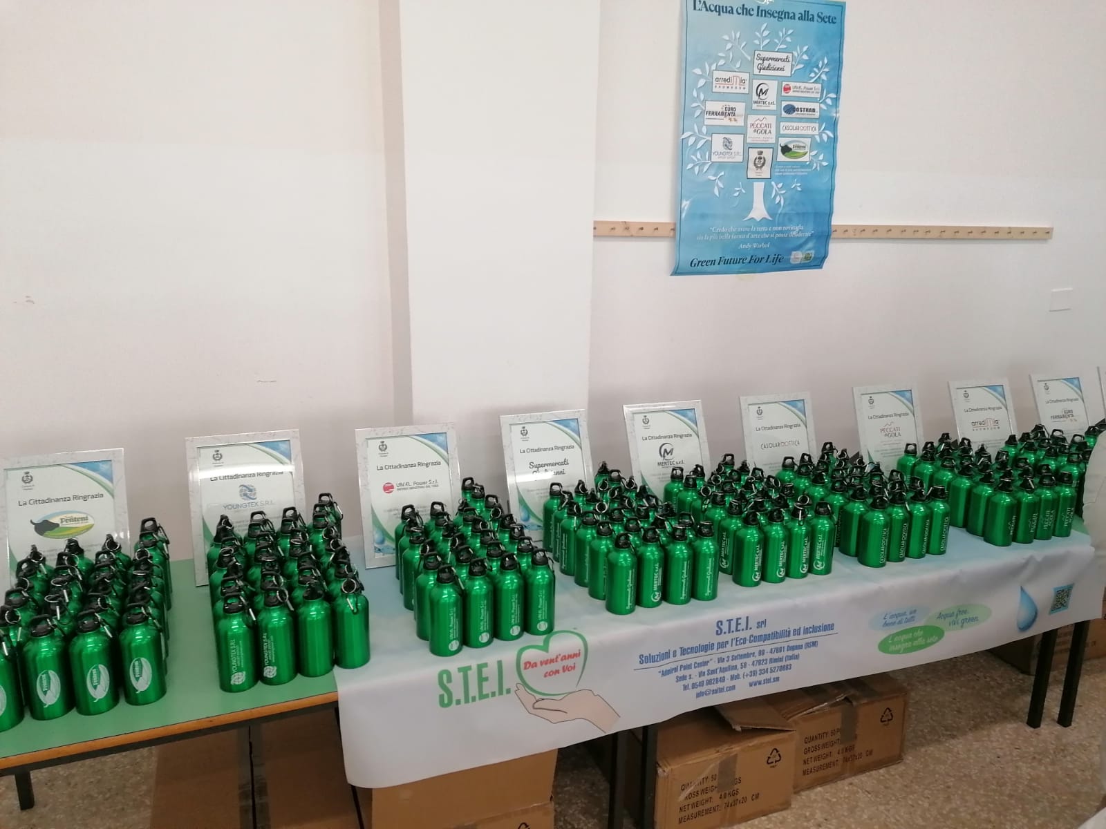Vitulazio, impiantati erogatori d’acqua in due plessi scolastici Vitulazio, impiantati erogatori d’acqua in due plessi scolastici