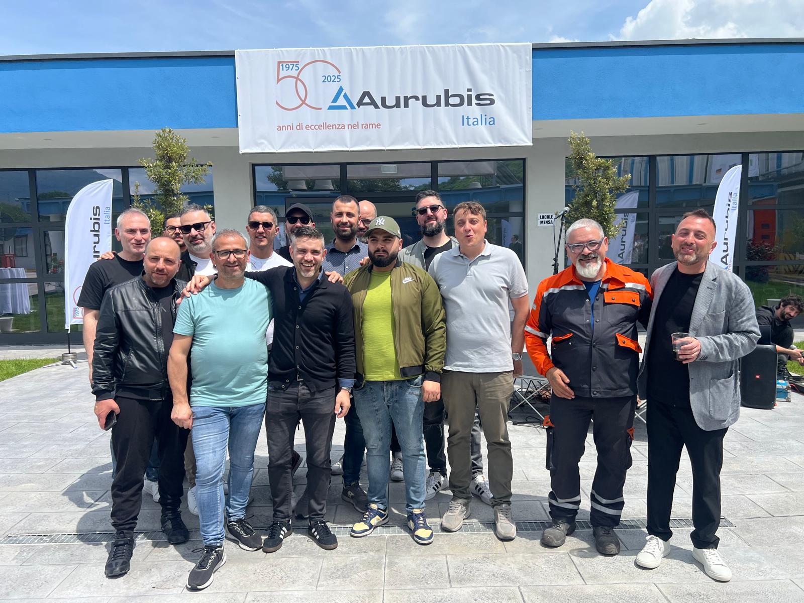 “Aurubis Italia” festeggia 50 anni e sceglie Avellino come modello “Aurubis Italia” festeggia 50 anni e sceglie Avellino come modello