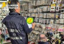 Guardia di Finanza, controlli a Benevento e nel Sannio: sequestrati 160mila articoli contraffatti
