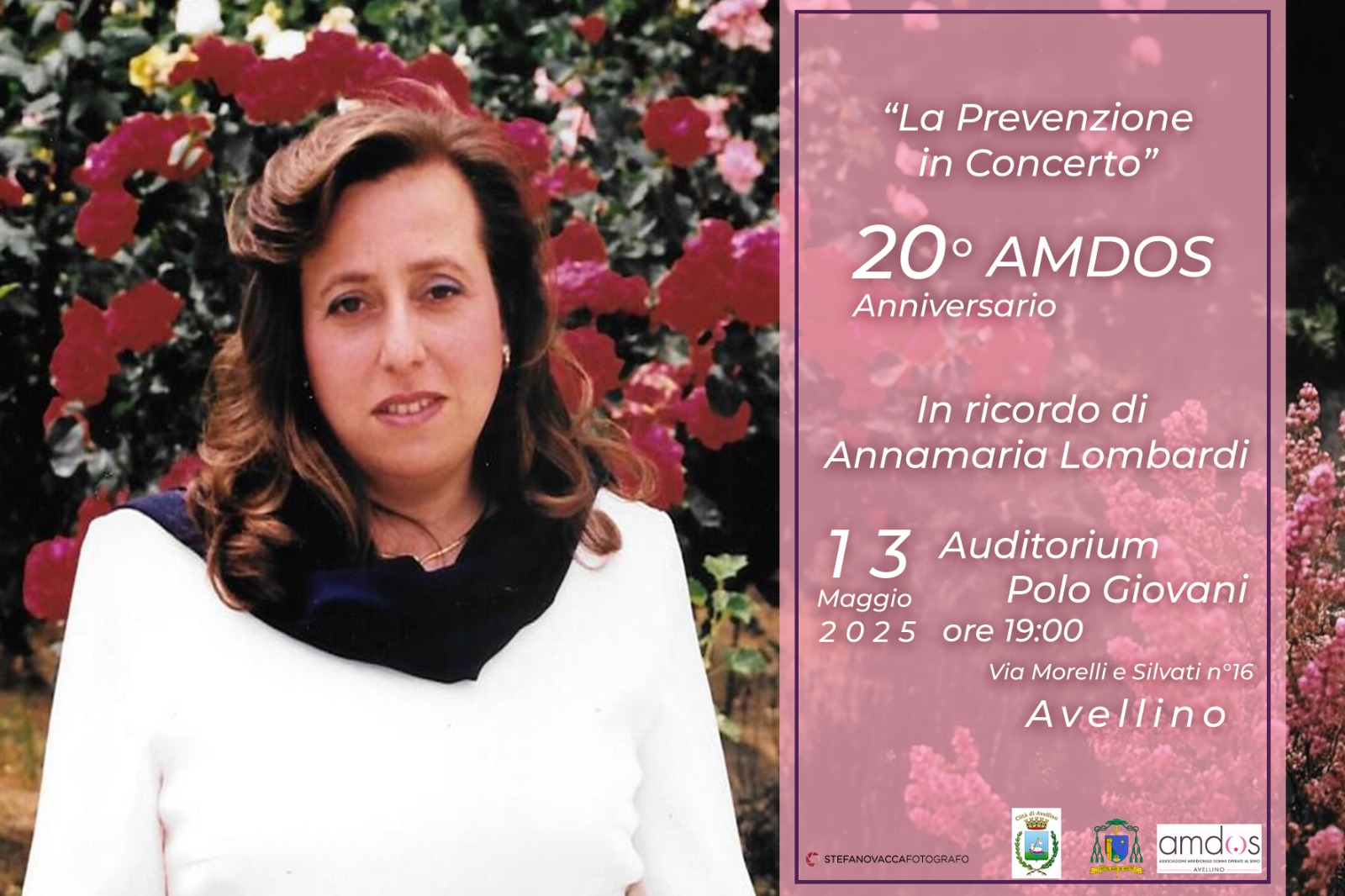 In concerto per la prevenzione, omaggio ad Annamaria Lombardi In concerto per la prevenzione, omaggio ad Annamaria Lombardi