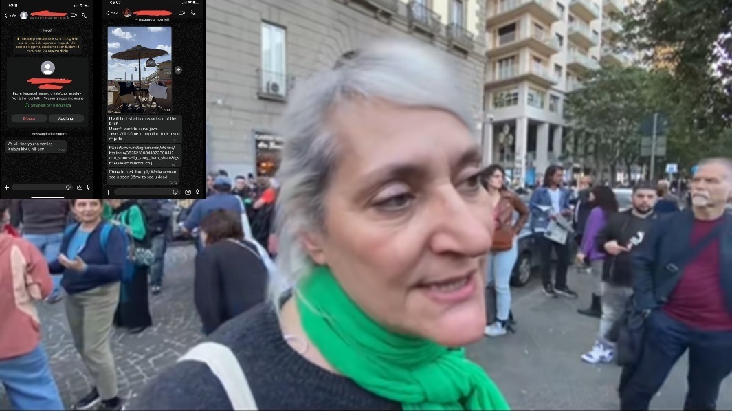 troveremo saprai da Anteprima24.it ti troveremo saprai cos è il mossad napoli la ristoratrice pro palestina pubblica le minacce choc