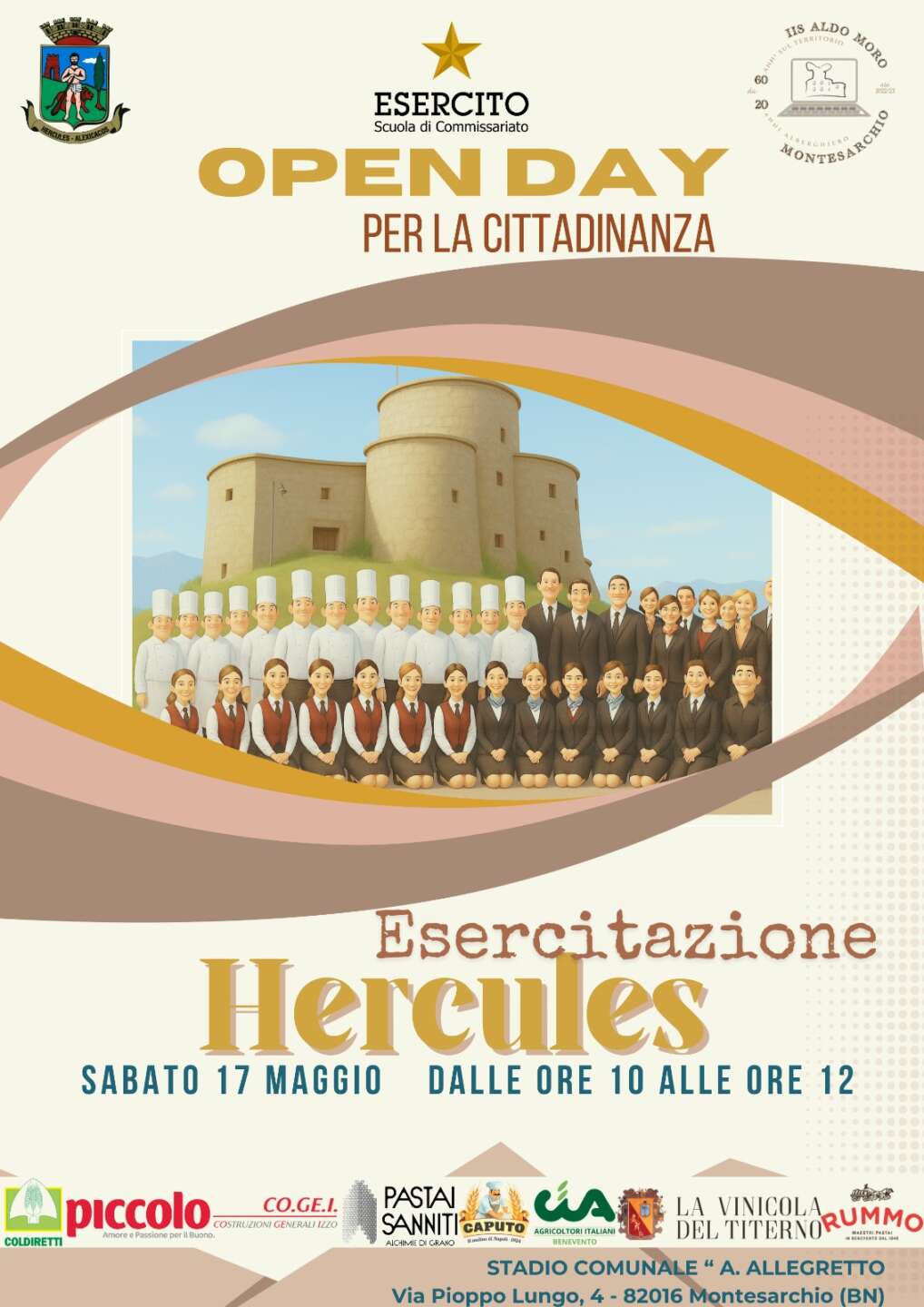 Montesarchio si prepara per l’esercitazione ‘Hercules’ Montesarchio si prepara per l’esercitazione ‘Hercules’